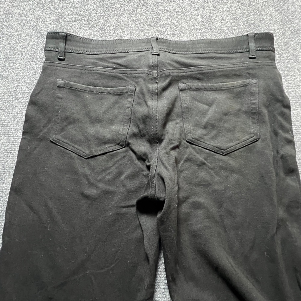 Chico's So Slimming Black Straight Leg Pants Size 0.5 Regular Stretch Ponte - Picture 6 of 9